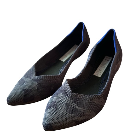 Rothy's Blue Patterned Flats - Picture 7 of 9